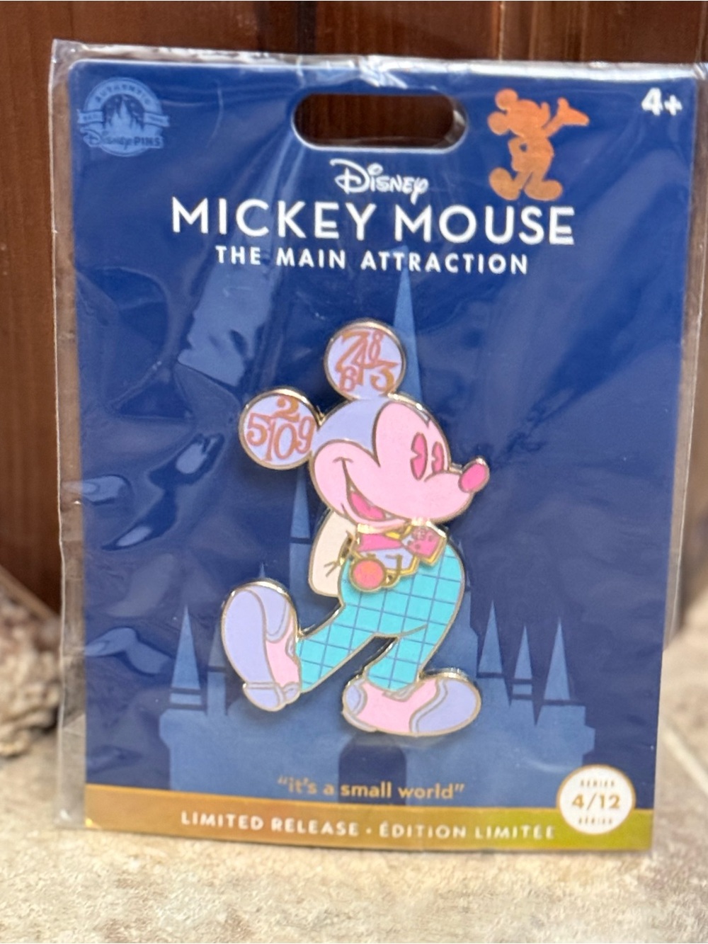 Disney Mickey Mouse The Main Attraction 4/12 Single Pin 2022 Limited Release